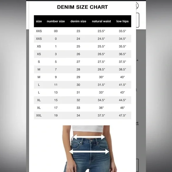 Garage Denim Vintage Straight Jeans size 5 - Picture 8 of 9